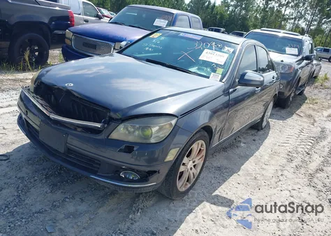 2008 Mercedes-Benz C 300 Luxury/Sport из США, поврежденный, VIN WDDGF54X48F041702